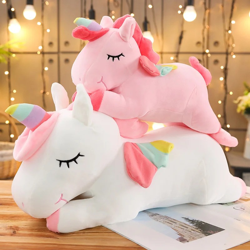 25CM Giant Size Unicorn Plush Toy Soft Stuffed Cartoon Unicorn Dolls