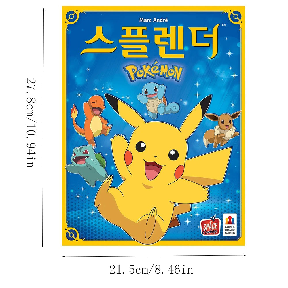 Pokémon Edition Board Game Korean Version