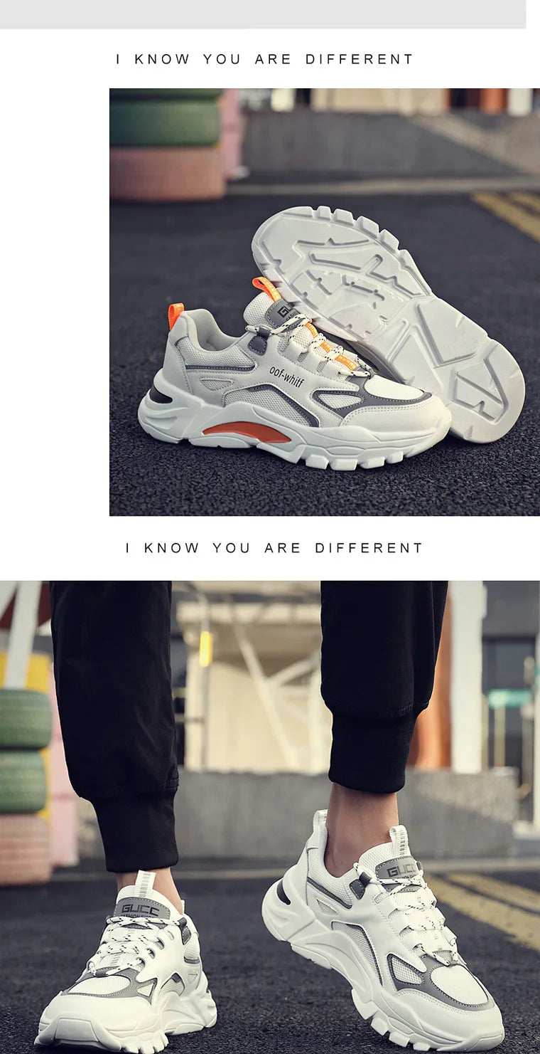 2025 New Spring Men's Shoes Trend Spring Breathable Mesh Shoes