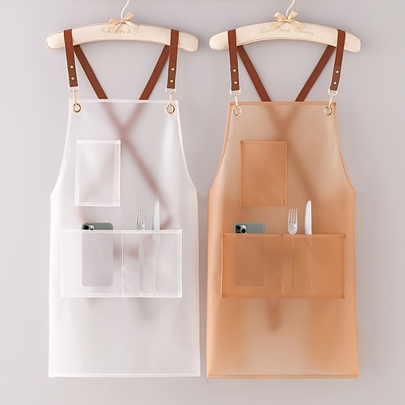 New Apron Waterproof And Oil-proof Strap