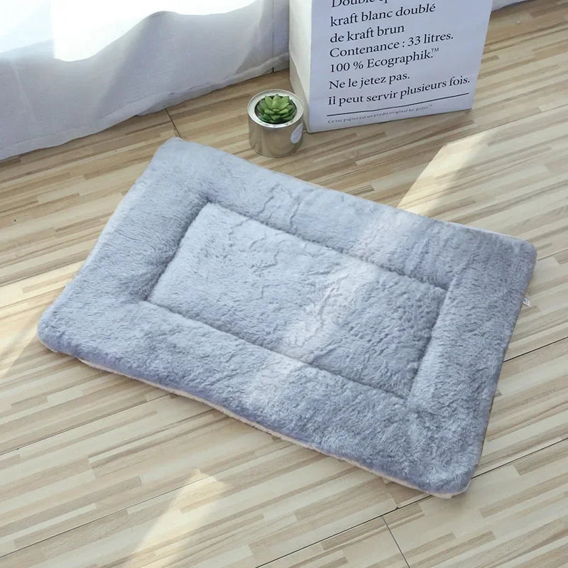 Double-sided Pet Mat Mats Short Plush Pet Sleeping Bed