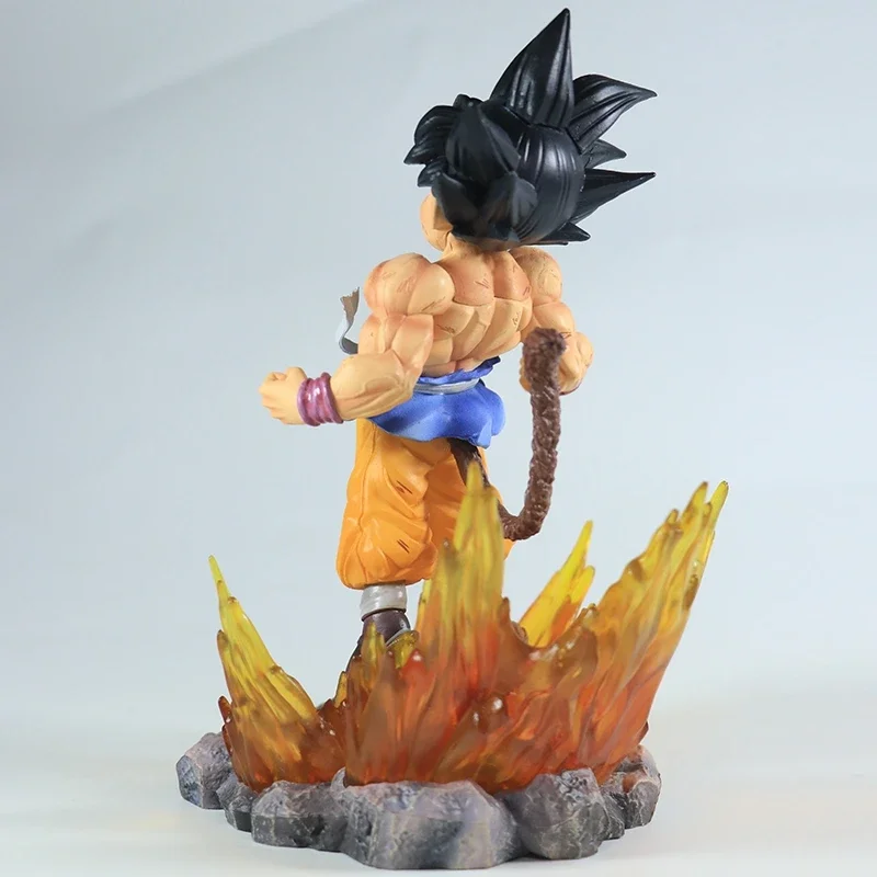 BANDAI 19cm Dragon Ball SHK Kai Ape Series NO.2 Glow Black Hair