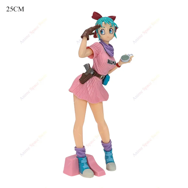 25cm Anime Dragon Ball Z Figure Bulma Glitter Glamours