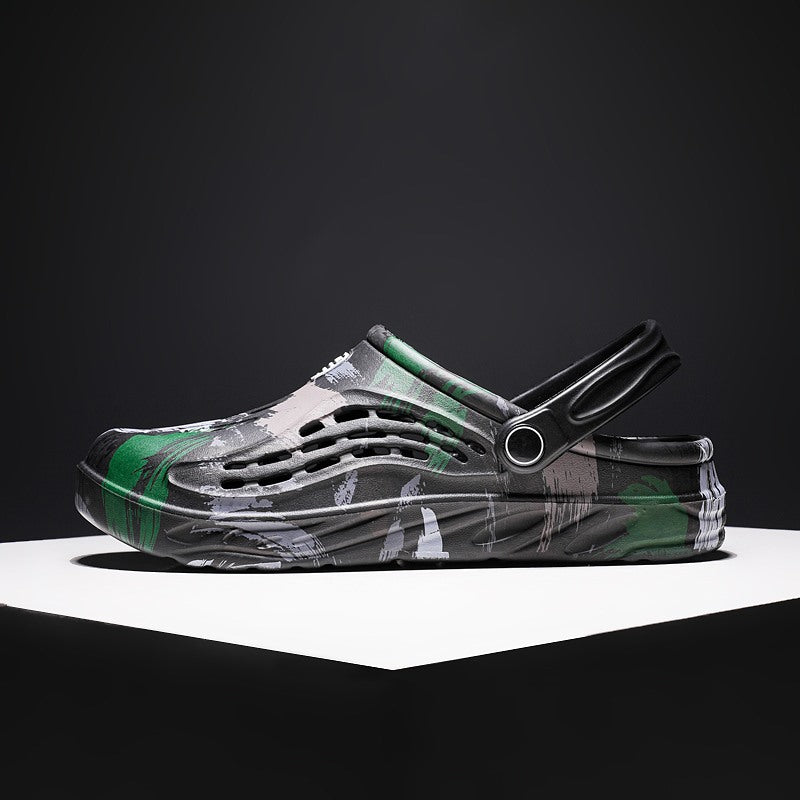 Summer New Men's Clogs Sandals Lightweight Slippers