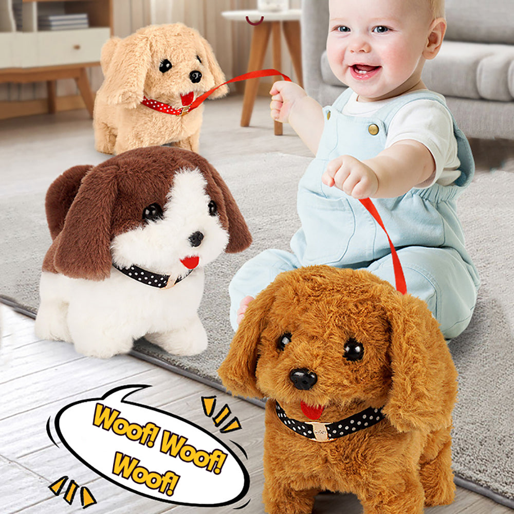 Styles Realistic Plush Simulation Smart Dog Children Toy