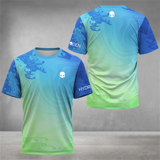 High Quality Unisex Printed Tennis T-Shirt Summer