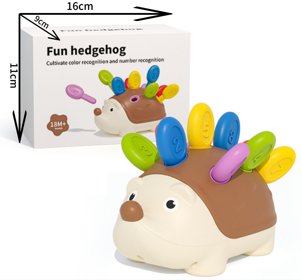 Hedgehog Montessori Baby Toys Hand-eye Coordination Fine Motor