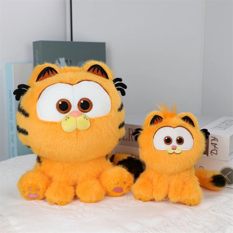 Kawaii Soft Plush Toys Cute Cartoon Garfield Cat Odie Stuffed Animals