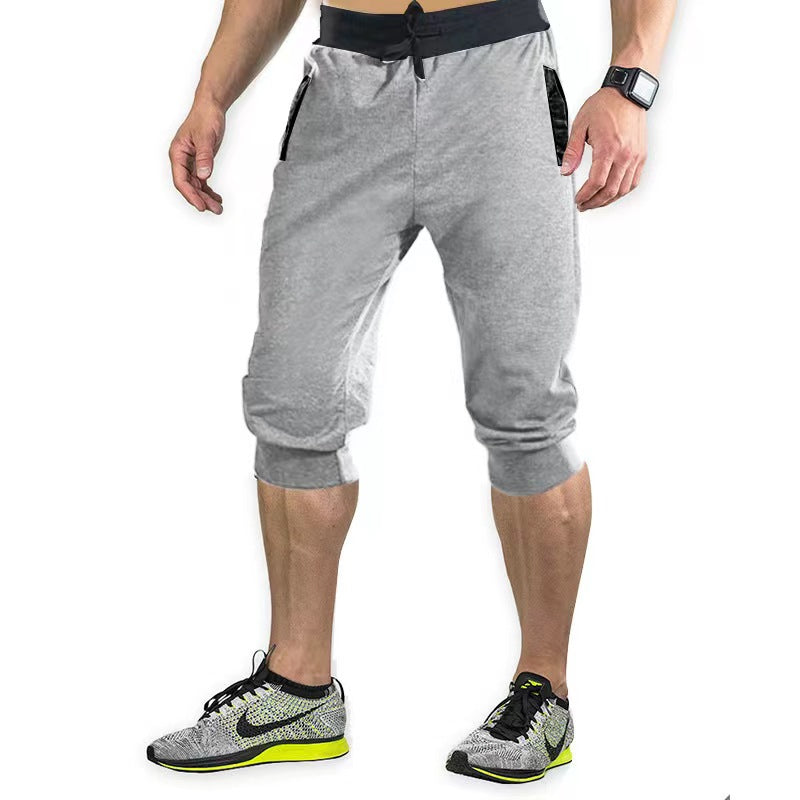 2024 New Mens cross-border sports pants men's casual jogging shorts
