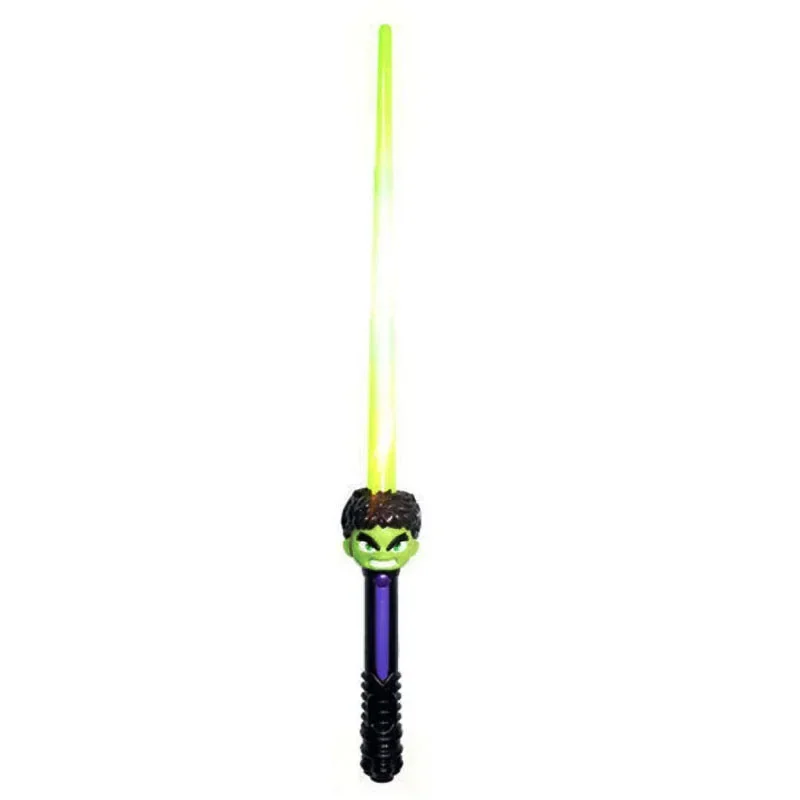 LED Light Sound Superhero Sword Figurines Hulk