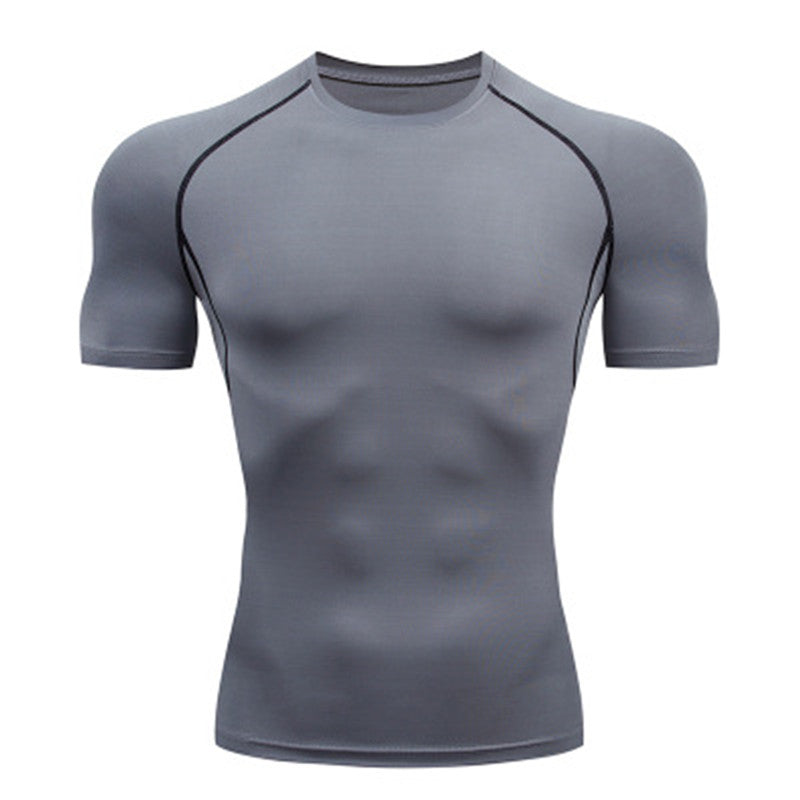 Men's T Shirt Outdoor Training Fitness Gym Jogging Running