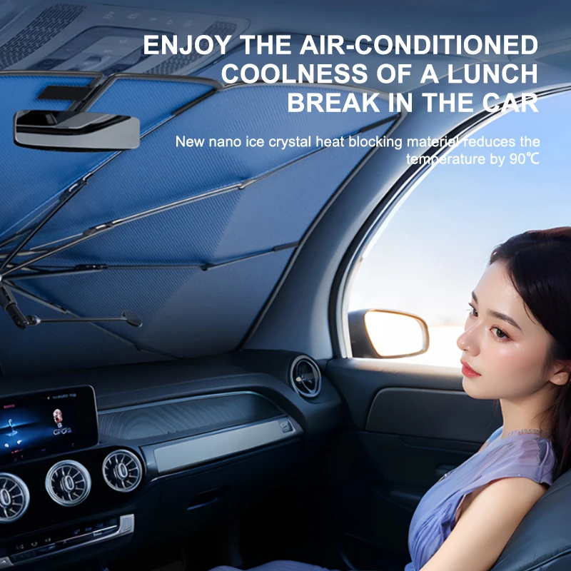 Car Windshield Sun Shade Umbrella
