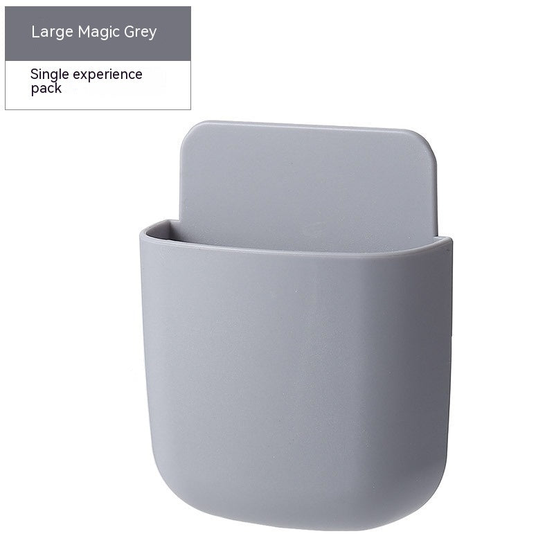 Wall Mounted Storage Box Mobile Phone Plug Holder
