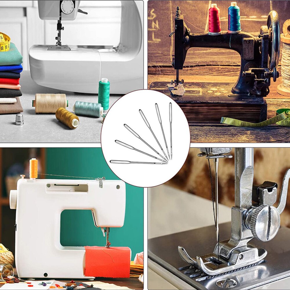 20pcs Sewing Machine Needles Jeans Universal Regular Point