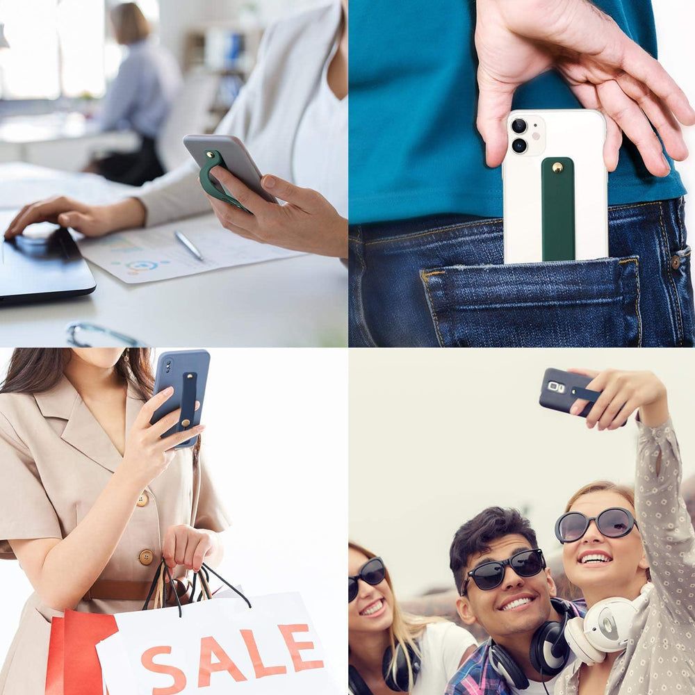 Hand Band Finger Grip Mobile Phone Holder