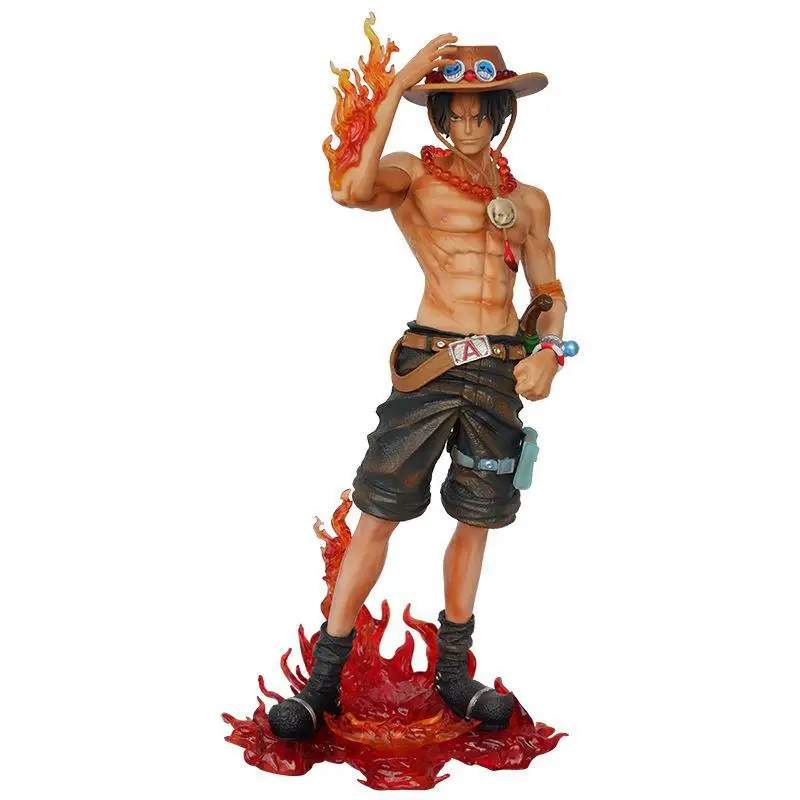 23cm Anime One Piece Figure Ace Action Figurine