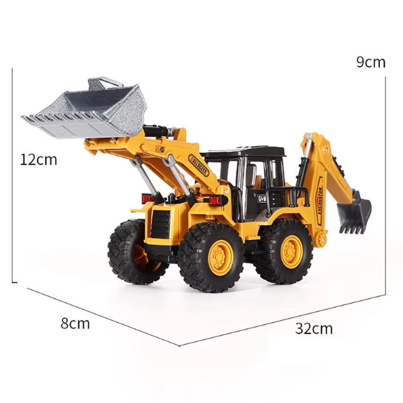 Toys for Boys Alloy Tractor Kids Excavator Bulldozer