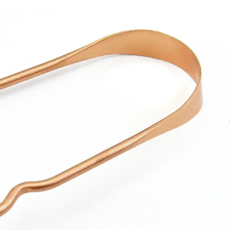 1PCS Pure Copper Tongue Scraper Oral Cleaner