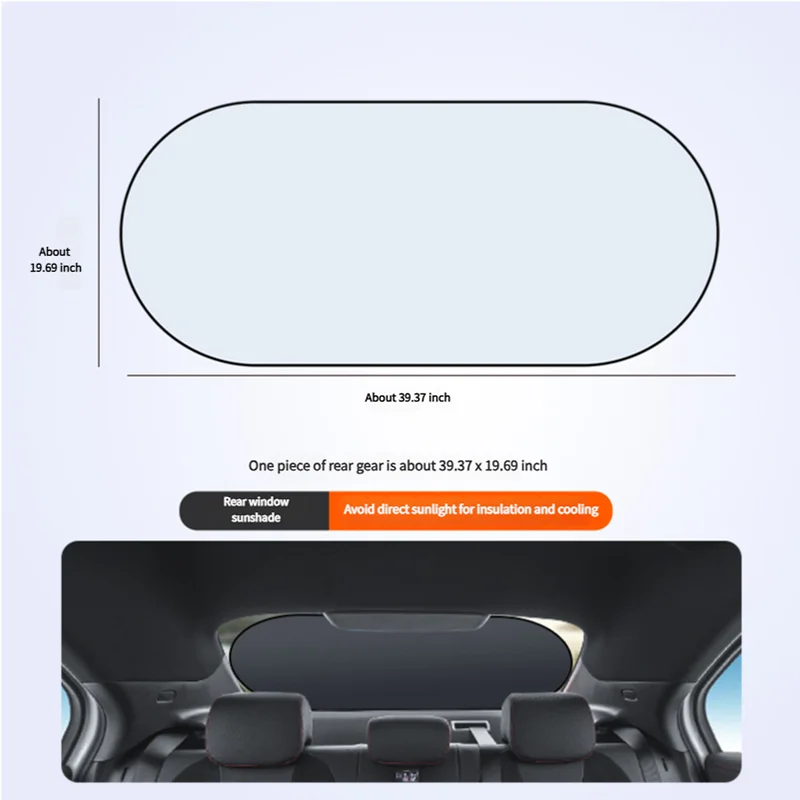 UV-Reflective Car Sun Shade Cover