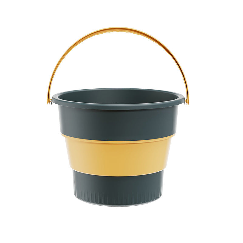 Folding Portable Bucket with Cover