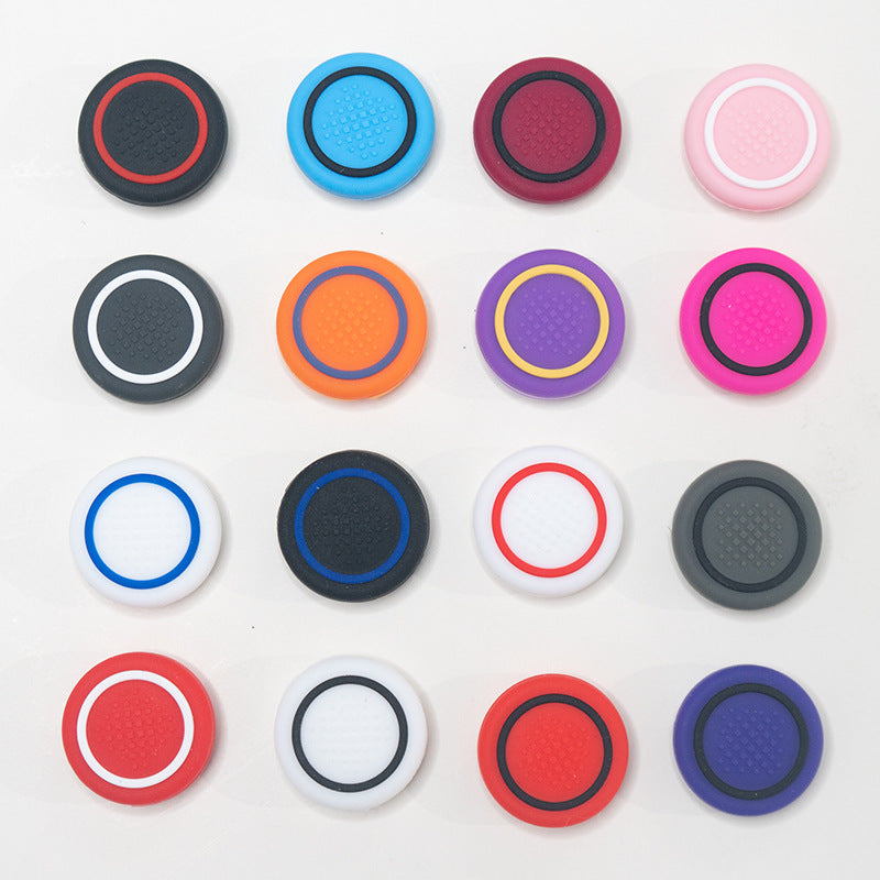 4pcs Soft Silicone Joystick Thumb Grips Protector Rocker Cap