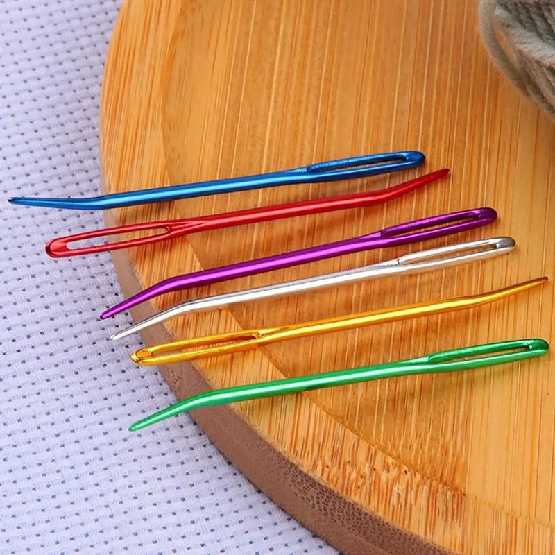 Knitting Yarn Needle Set Bent Tip Tapestry Needles