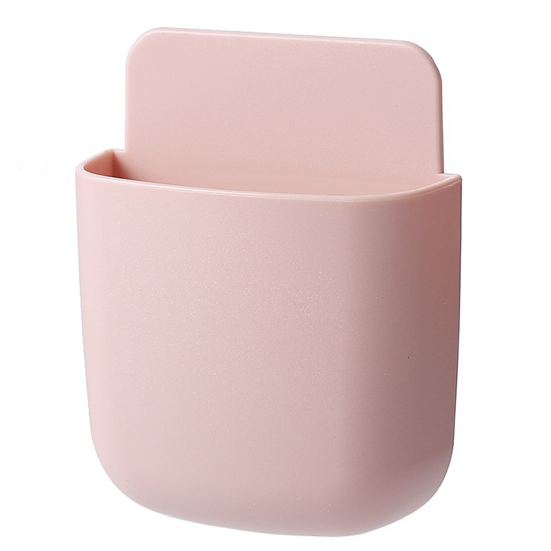 Wall Mounted Storage Box Mobile Phone Plug Holder