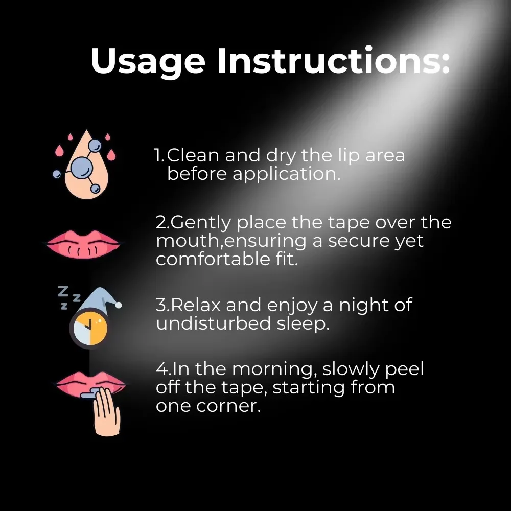 30Pcs Mouth Tape Sleeping