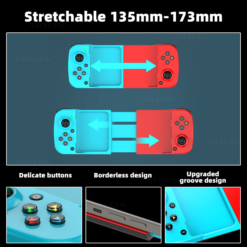 D3 Wireless Bluetooth-compatible Stretchable Gaming Controller