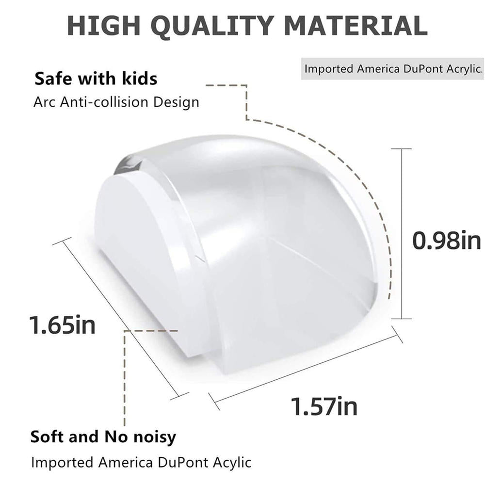 Acrylic Door Stopper Self Adhesive Anti-Collision