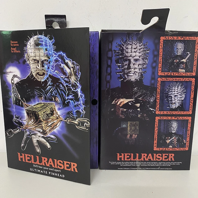 NECA Figure Hellraiser He'll Tear Your Soul Apart Ultimate Pinhead Action Figure