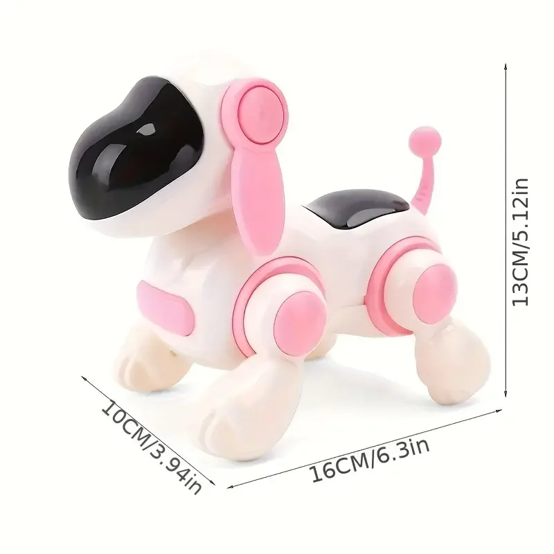Kids Robot Electronic Dog Toys Music Crawling
