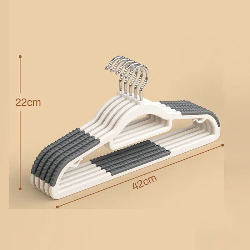 10PCS Anti Slip Hanger Household Clothes Hanger