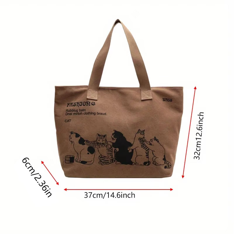 Women's Canvas Tote Bag Fashionable