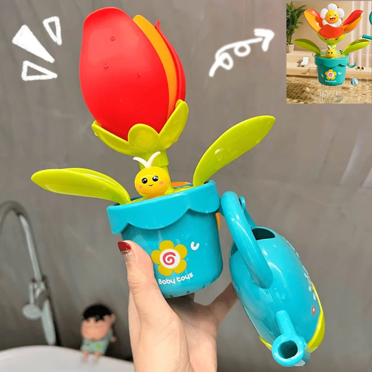 2025 Baby Bath Toy Play Water in Duck