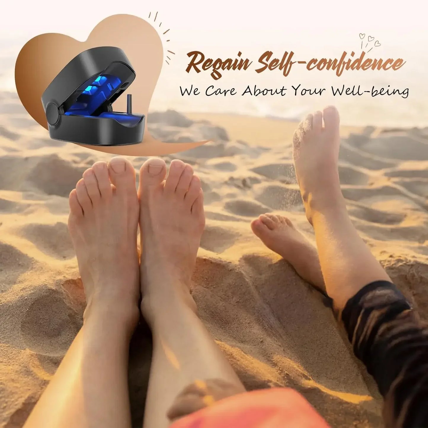 Nail Fungus Treatment LED Laser Device for Cleaning