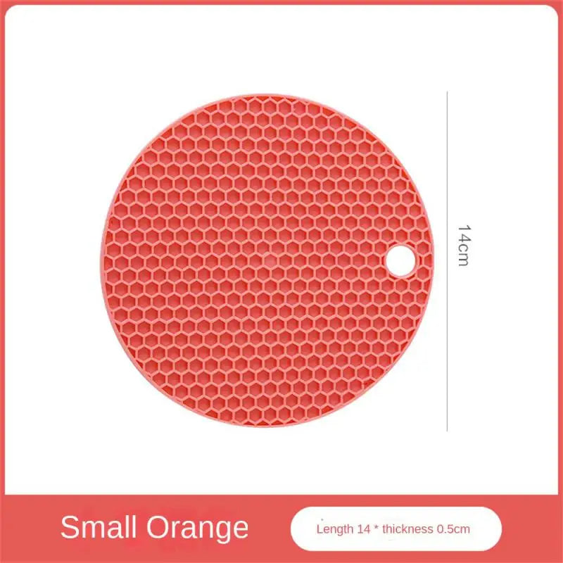 Kitchen Silicone Tableware Mat Round Non Slip