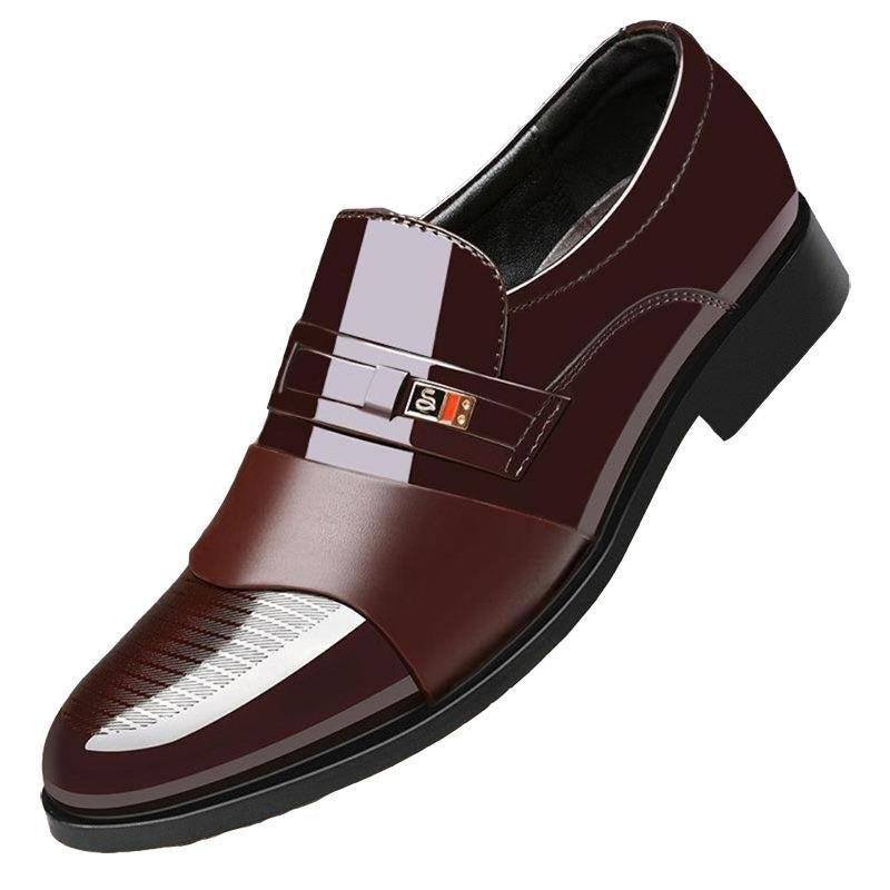 Fashionable and Versatile Men Formal Leather Shoes Business Casual