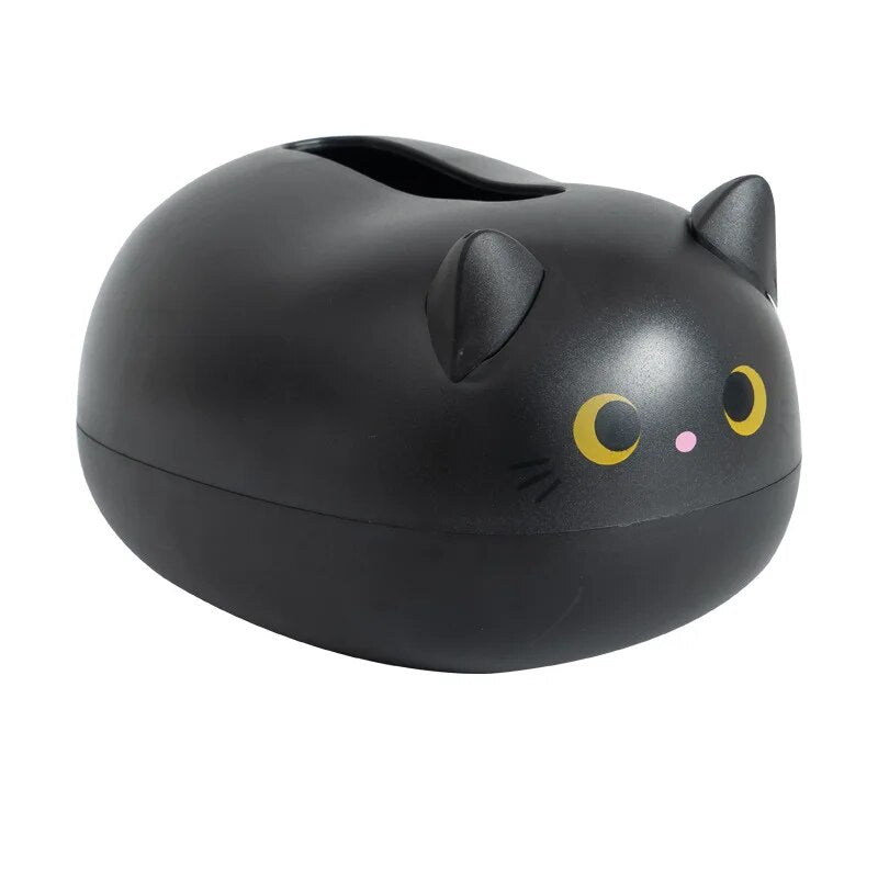 Cute Cat Tissue Box Napkin Storage Box