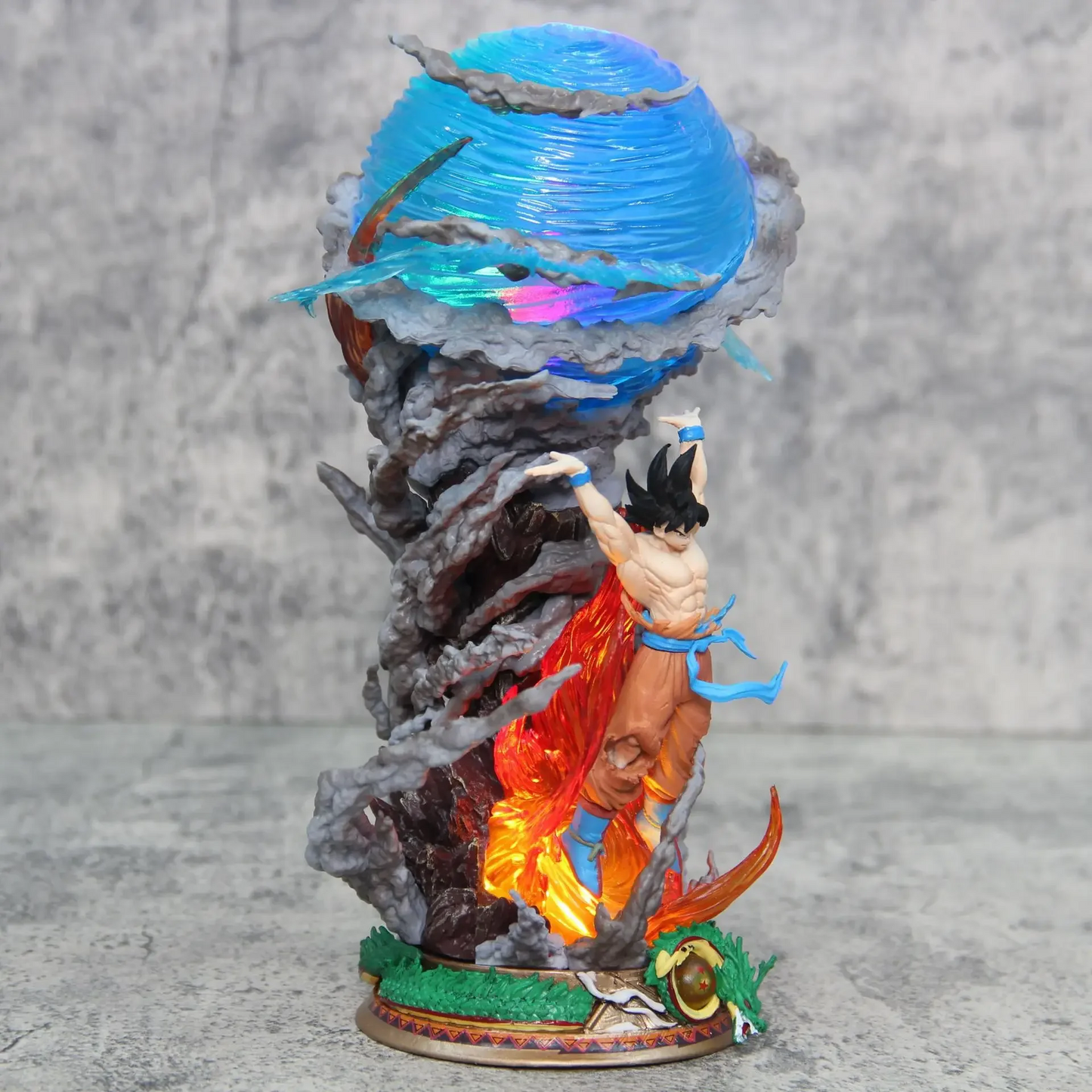 23cm Anime Dragon Ball Goku Figure Super Spirit Bomb Son Goku