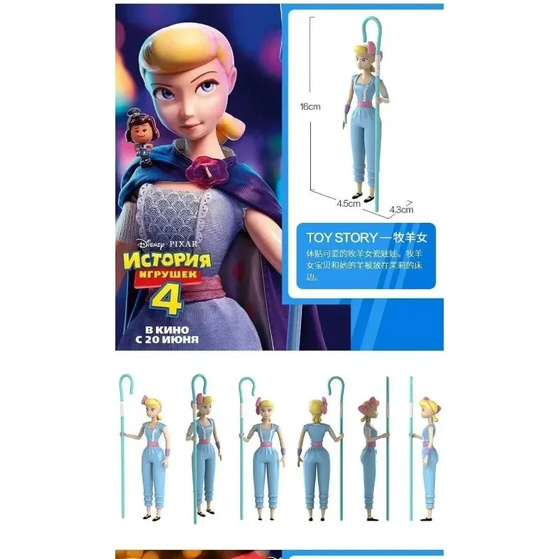 16CM Disney Toy Story 4 Bo Peep Woody Buzz Action Figures Anime