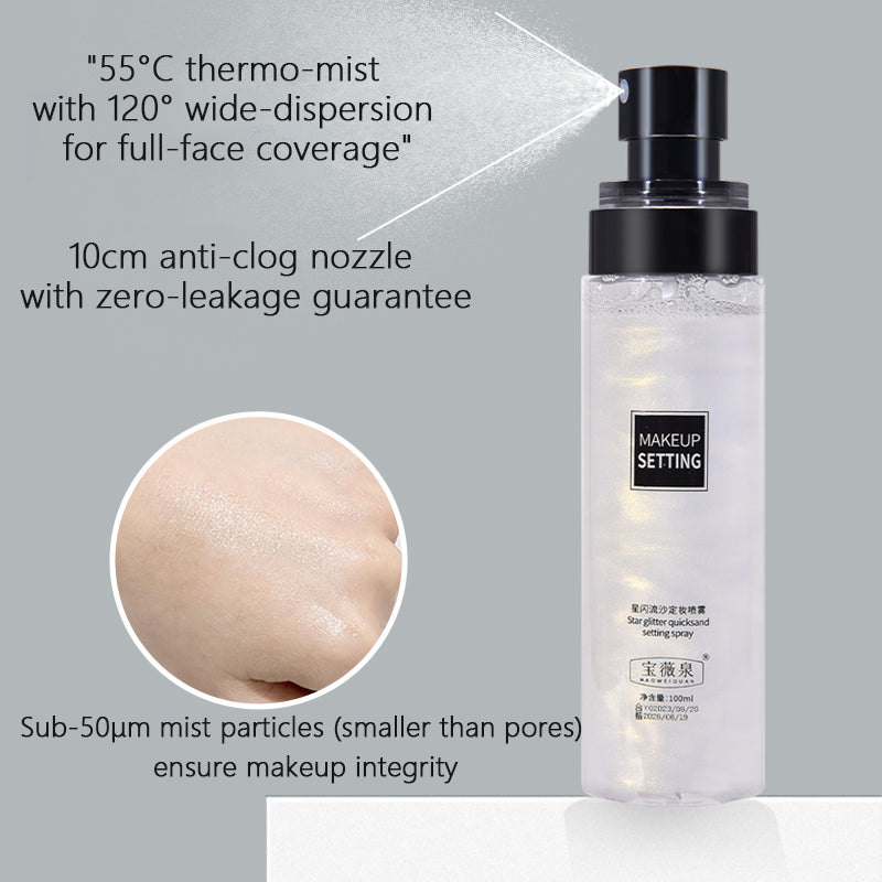 Makeup Fixer Spray Waterproof Sweatproof Long Lasting Oil Control