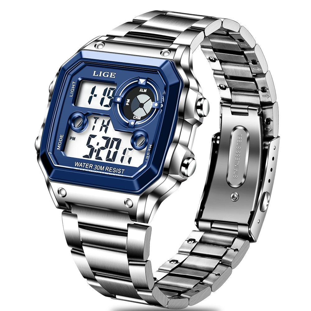 Luxury Brand Men Watch Military Digital