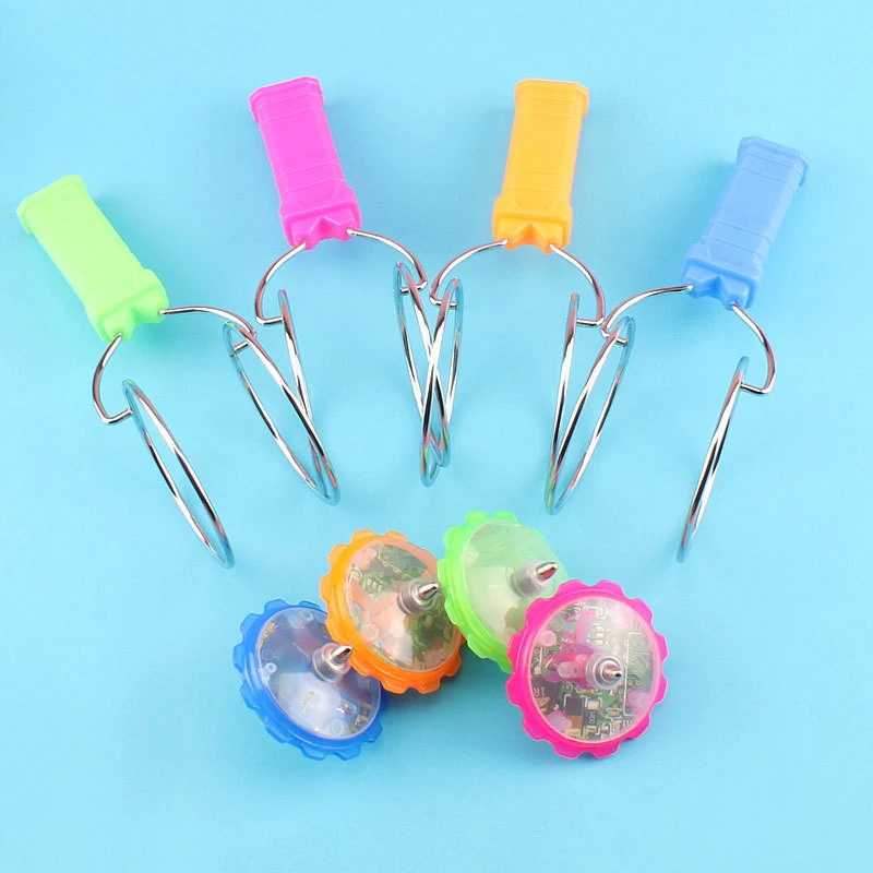 Led Magic Magnetic Orbit Spinning Top Toy