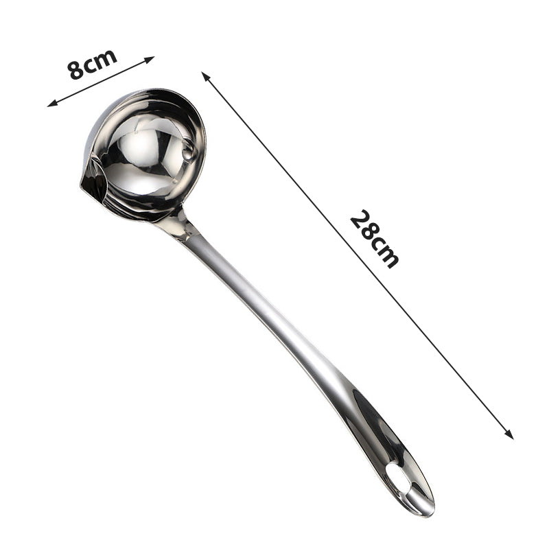 Stainless Steel Colander Spoon Soup Colander