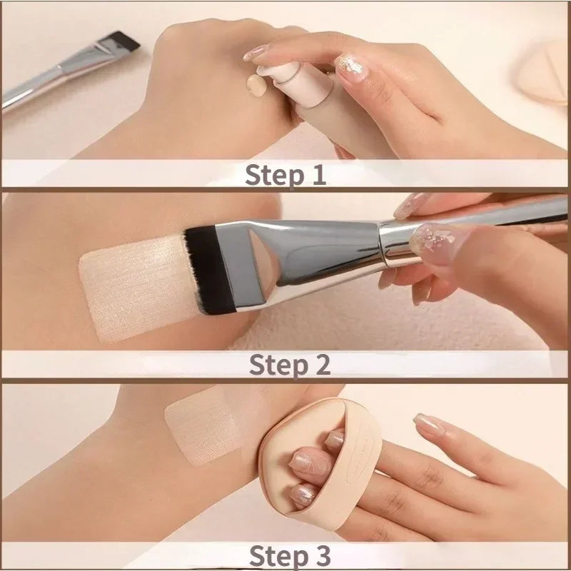 Ultra Thin Foundation Brush Lightweight and Thin Face Contour Brush
