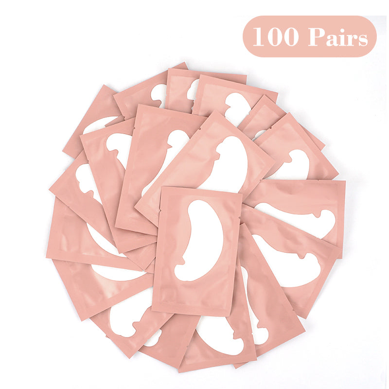 50pairs Eye Pads For Eyelash Extension Hydrogel Patches For Eyelashes