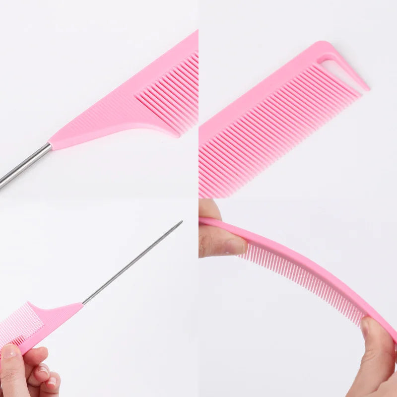 3pcs Hair Styling Comb Set Teasing Hair Brush