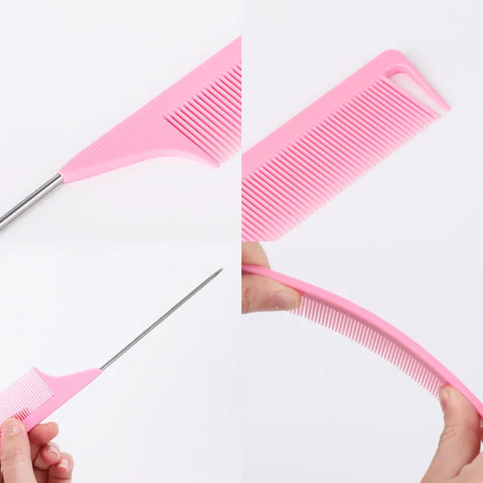 3pcs Hair Styling Comb Set Teasing Hair Brush