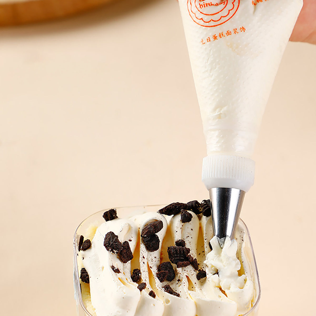 100 PCS Thick Disposable Pastry Bags DIY Cake Cream Decoration Piping